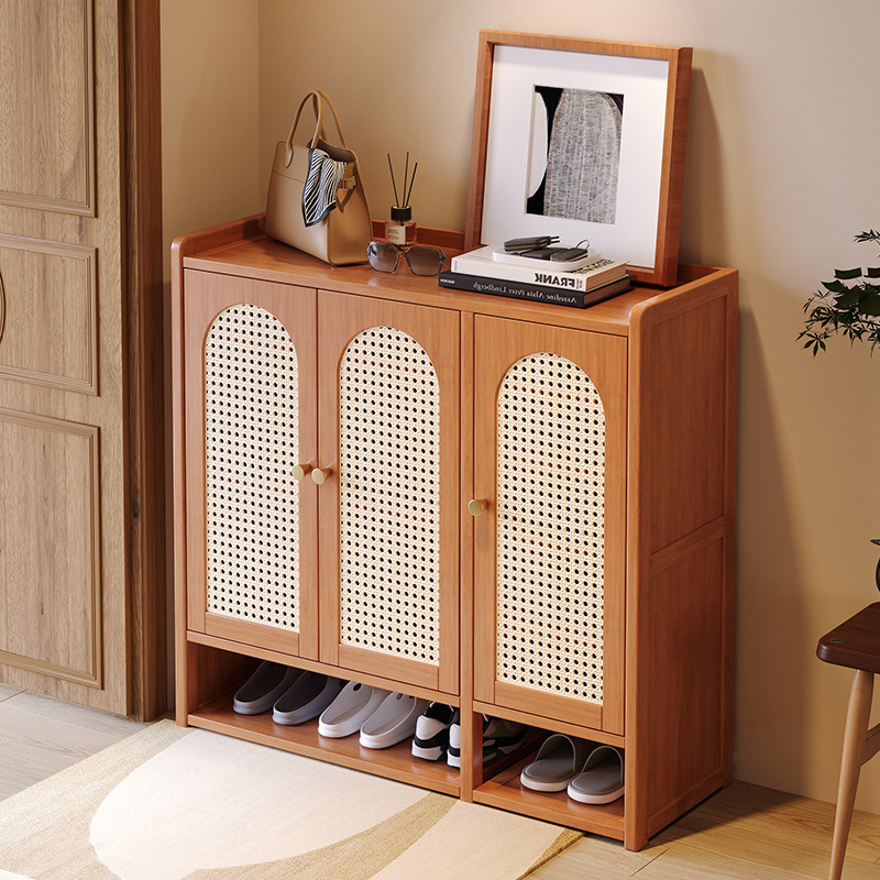 鞋柜高款立式轻奢高级感家用门口一体入户玄关置物大容量收纳鞋架