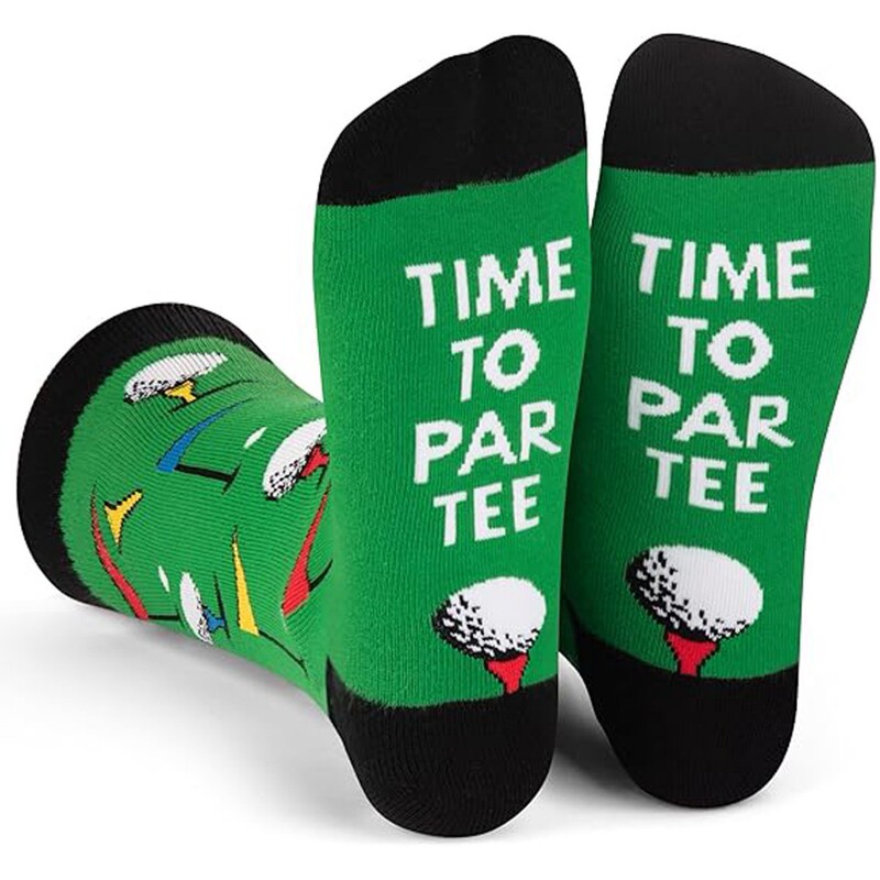 [Cross-Border Bestseller] Socks for Both Men and Women, Amazon's Popular Golf Sports Socks, Non-Slip Fun Mid-Calf Socks
