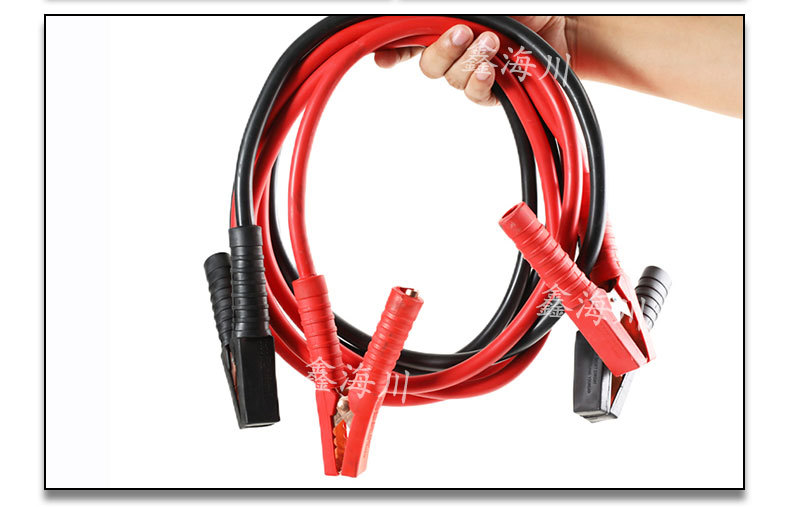 Car Jumper Cables, Thickened Jumper Wires, Truck Battery Connection Emergency Start Cables, Over-The-River Dragon Large Clamp, In-Car Use