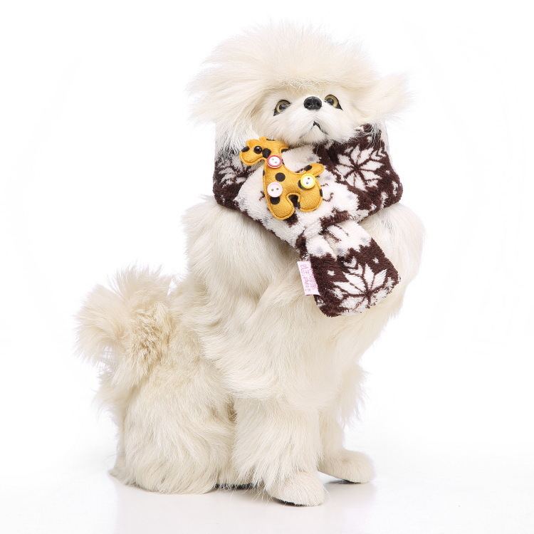 Stylish Adjustable Pet Scarves For Small Medium And Large Dogs High Quality Cat Neck Warmer For Festive Occasions And Holidays_voghion.com