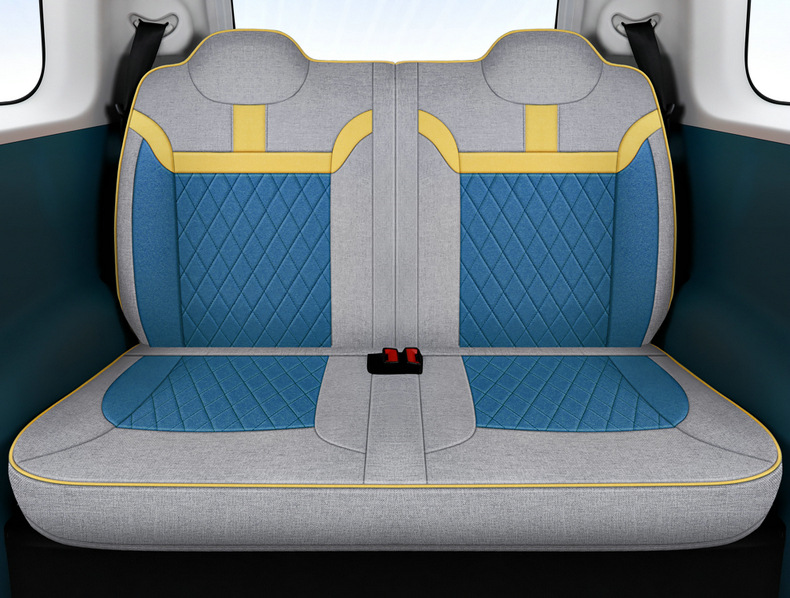 Chang'an Lumin glutinous corn special linen car seat cover fully surrounded by cotton and linen cushion four seasons universal seat cover