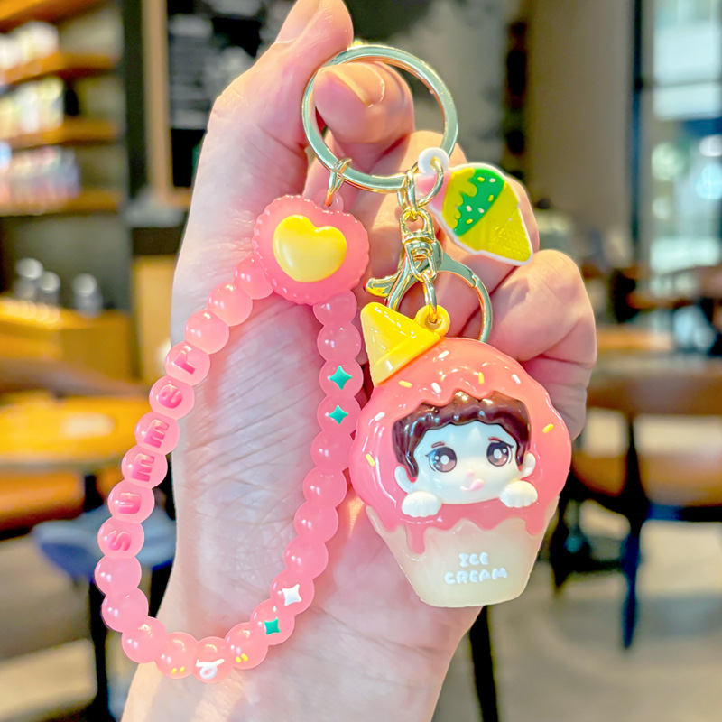 Ice Cream Boy-Pink White