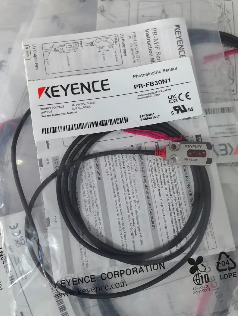 基恩士光电传感器PR-FB15N1全新原装现货议价