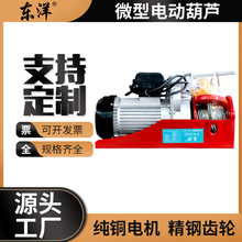 PA电动葫芦小型提升机悬挂式220V起重机建筑装修室内外家用钢丝绳