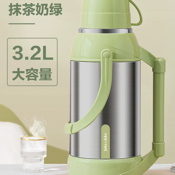 Matcha stainless steel, glass liner, 3200 ml