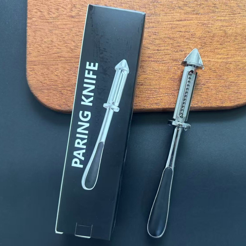 Alemana de aleación de zinc tres en uno pelador raspador multifuncional pelador de acero inoxidable rallador de cocina fruta de patata