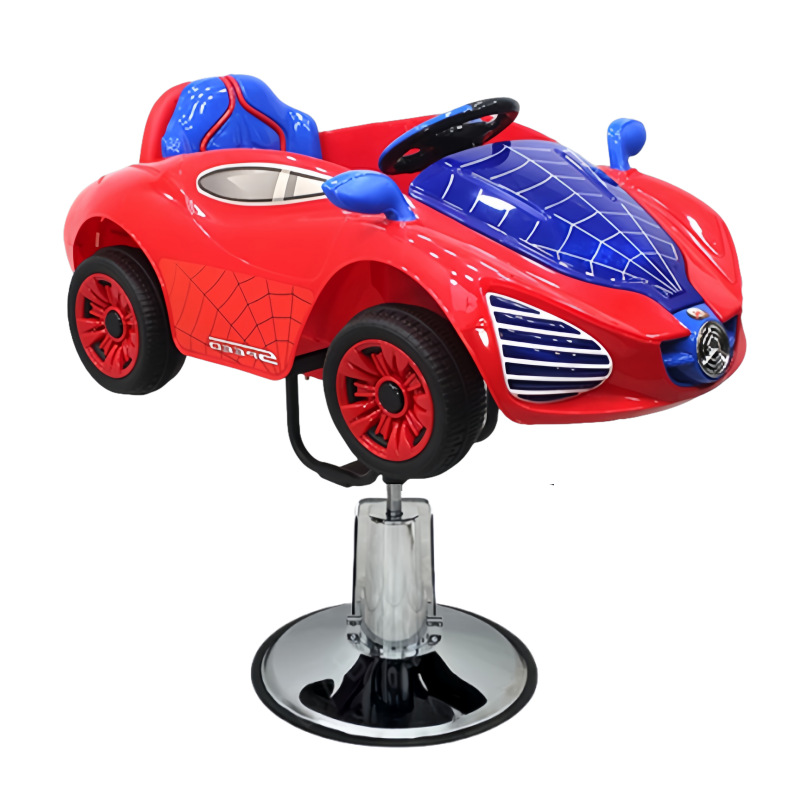Silla de peluquería transfronteriza para niños silla de cabello giratoria silla de elevación salón de peluquería multifuncional asiento de automóvil de dibujos animados al por mayor image 69