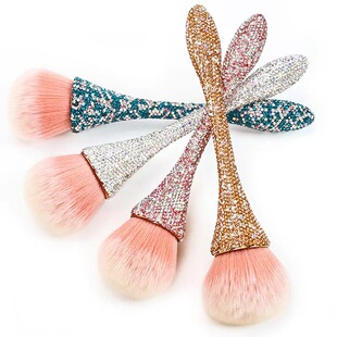 Cross-border nail brush dust brush full sticky small waist net red brush soft makeup brush blush brush powder wholesale