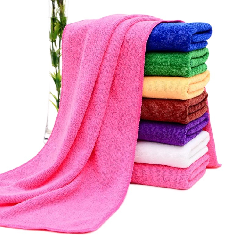 Fine fiber towel 35/75 absorbent barber shop towel 260g factory wholesale multifunctional towel car towel
