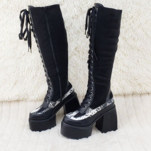 Platform Shoes Lolita Punk Diablo Cosplay Lolita Shoes Boots Straps