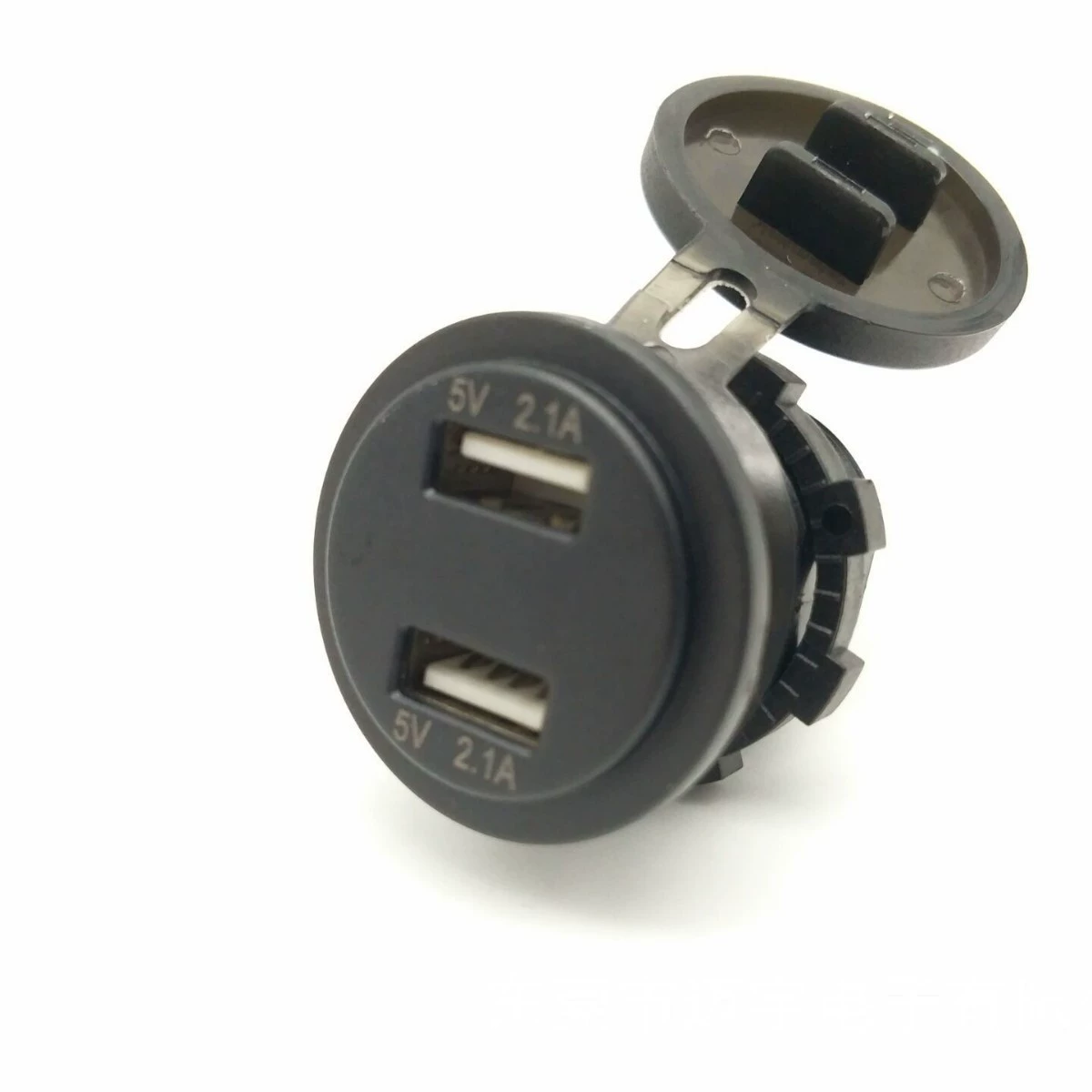 Автомобильный/мотоциклетный модуль для доработки, 12–24В, двойной USB, цифровой вольтметр с мониторингом, 4.2A USB зарядка
