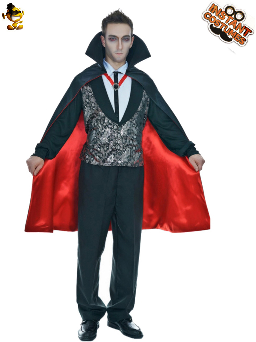 Halloween Ghost Festival hombres grandes horror vampiro traje etapa rendimiento traje Cosplay ropa distribución al por mayor