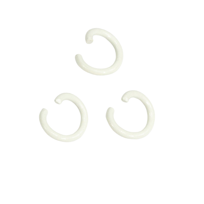 Pintura de color abierto anillo de conexión de hierro pulsera collar material hecho a mano DIY accesorios de la joyería