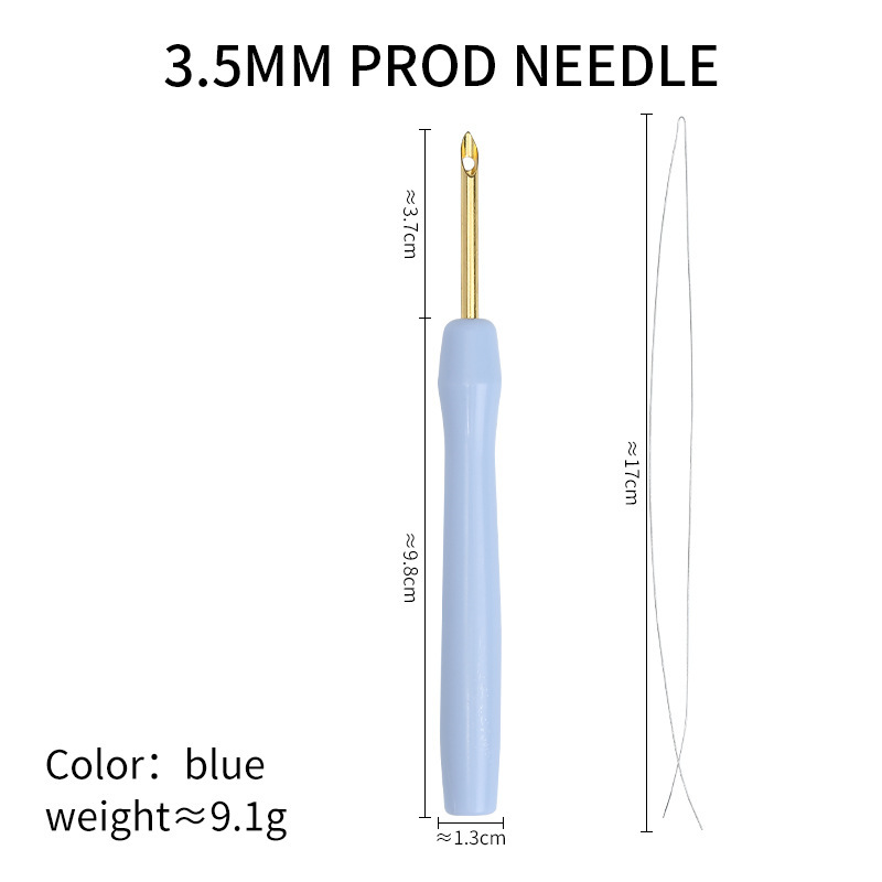 Bolígrafo de mango de plástico nuevo transfronterizo, pinza rusa, pinza de bordado, pinza de lana gruesa, pinza, pinza de bordado