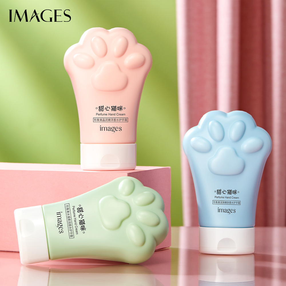 Imagen belleza agua ondulación cristal transparente perfume mano crema hidratante mejora de la mano hidratante mejora áspera refrescante no pegajosa fragancia crema de mano
