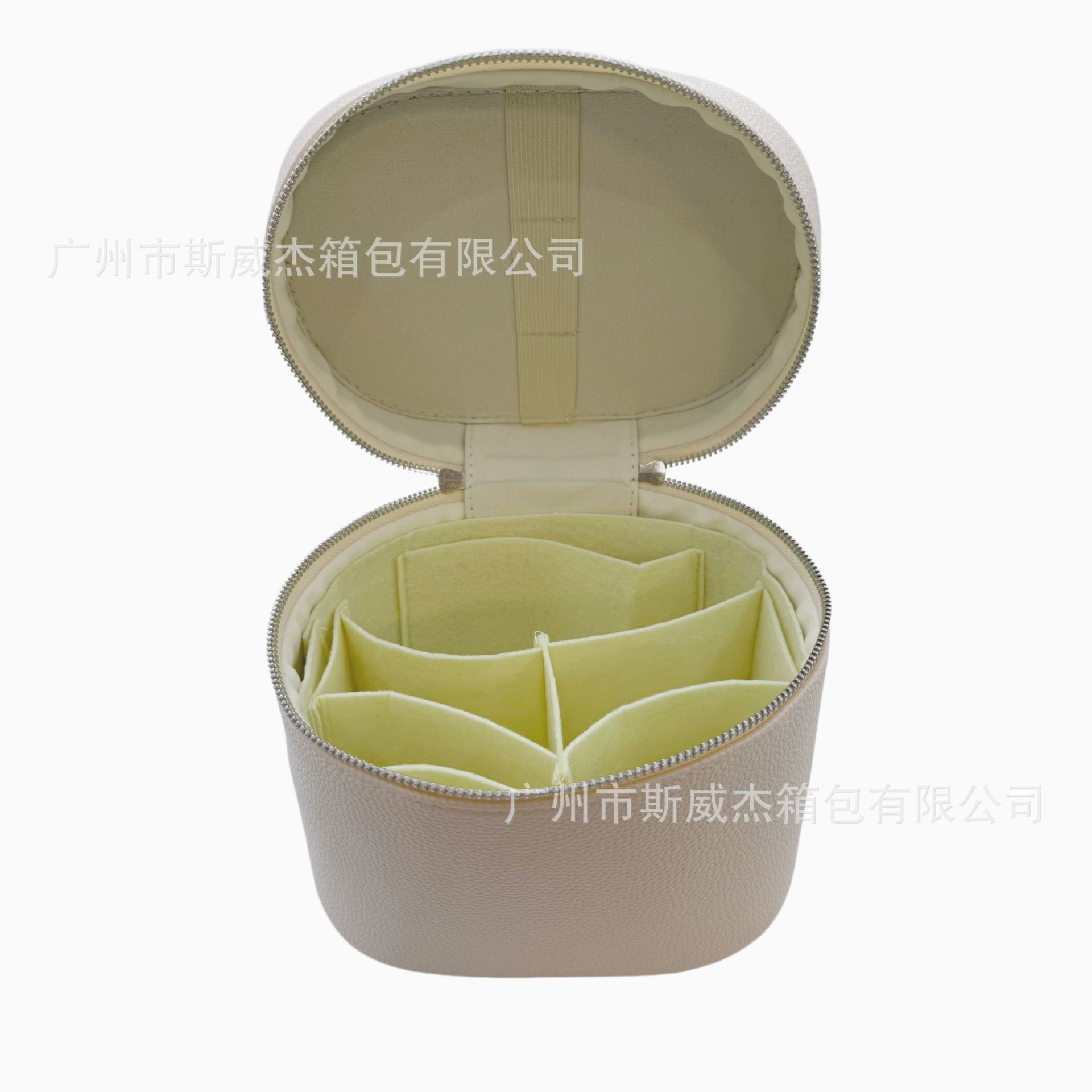 Bandaje blanco beige (forro de fieltro)