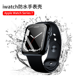 Apple iwatch new 7/8/9/10 generation waterproof Apple watch case protective film 46/42 case film integrated