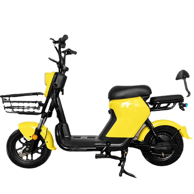 Scooter Eléctrico de 48V de Dos Ruedas, Modelo Simple para Adultos, Scooter Eléctrico con Pedales, Venta al Por Mayor de Fábrica de Comercio Exterior Transfronterizo Yikefengtu