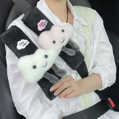 Covers, Soft Plush Goddess Car — Seat belt shoulder pad