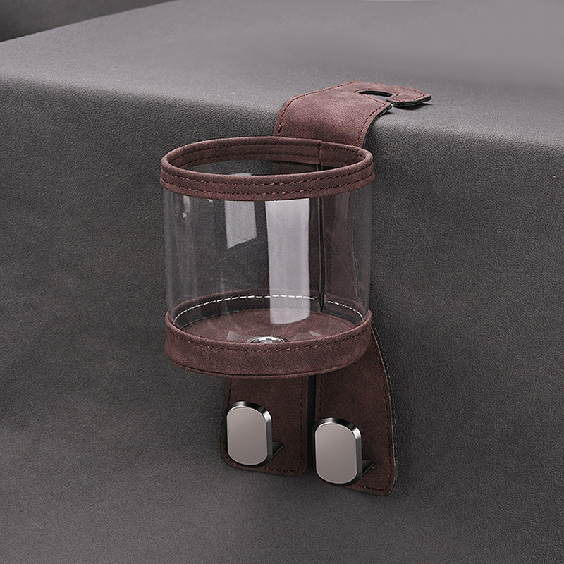 Hook, Qìchē Car cup holder/beverage holder - cup-holder-hook-double-hook-gray