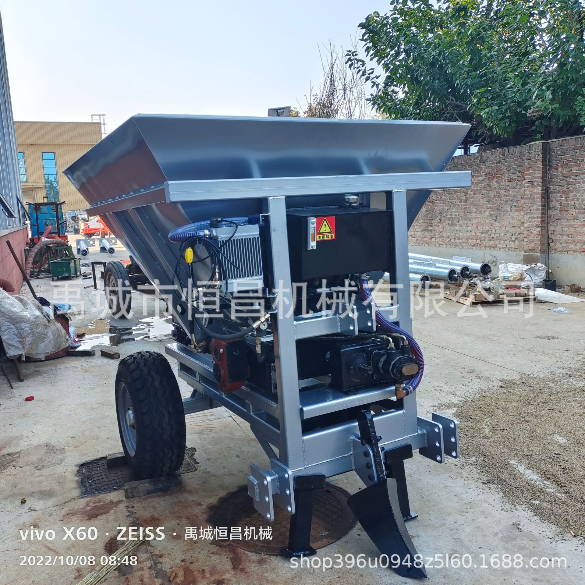 不锈钢开沟施肥机 贝贝南瓜开沟施肥机