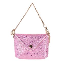 韓版亮粉手提零錢耳機數據線收納包.時尚小眾口紅包約斜跨餃子包.