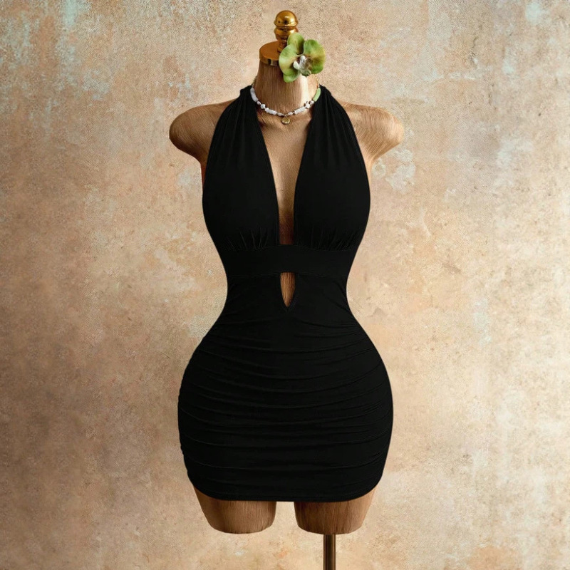 In Stock Shein Amazon Bestseller 2026 Women's Fashion Solid Color Sexy Backless Bodycon Dress In Stock Shein Amazon Bestseller 2026 Women's Fashion Solid Color Sexy Backless Bodycon Dress