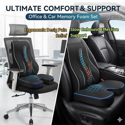 office chair cushion, breathable, Waist support