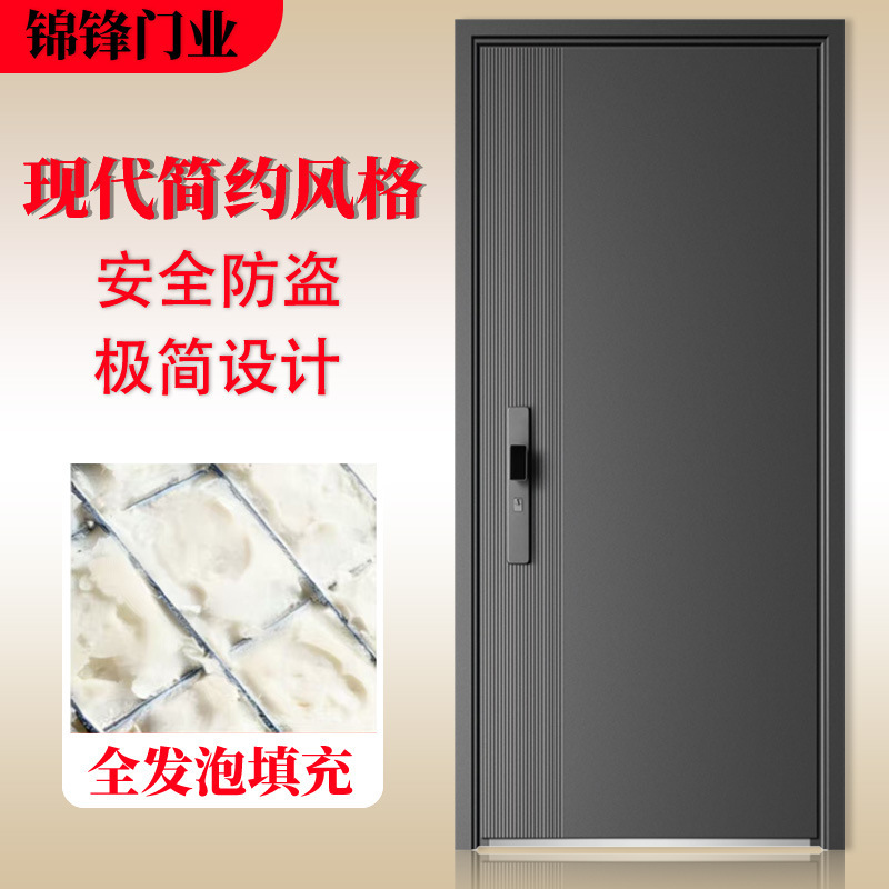 Class a Anti-Theft Door, Entrance Door for Home Use, New National Standard Level 4 Zinc Alloy, Main Door for Rural Self-Built Houses, Double Door Entry System Class a Anti-Theft Door, Entrance Door for Home Use, New National Standard Level 4 Zinc Alloy, Main Door for Rural Self-Built Houses, Double Door Entry System