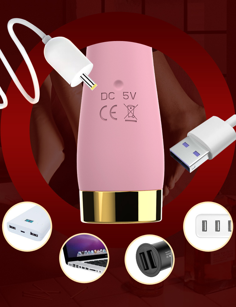 Ollie Dual-Head Telescopic Vibrator with 12 Vibration Modes and Heating — detail image 29