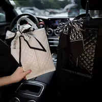 Автомобильные бумажные салфетки коробки для перекачки сидений для автомобилей Подвесная кожа Легкая роскоши креативная гостиная бумажная сумка для салфеток Автомобильные поручни коробки бумажные пакеты