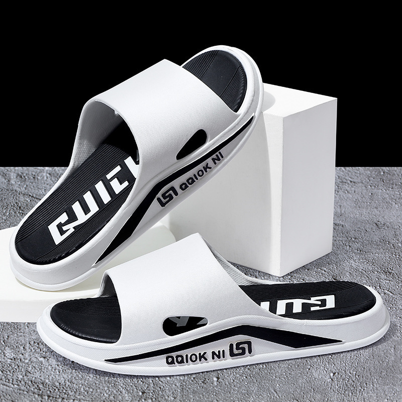 Slippers Men's Summer Indoor Home Outdoor Bathroom Bath Non-Slip Deodorant Couple Sports Slippers Men's Slippers