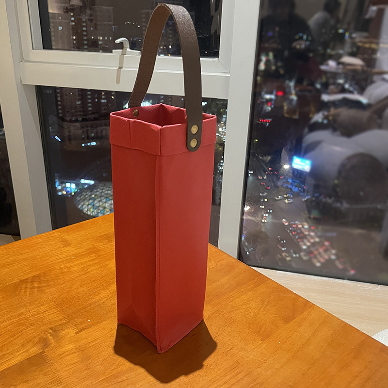 레드(싱글) 프리 헤어 패드, 레드 와인 백