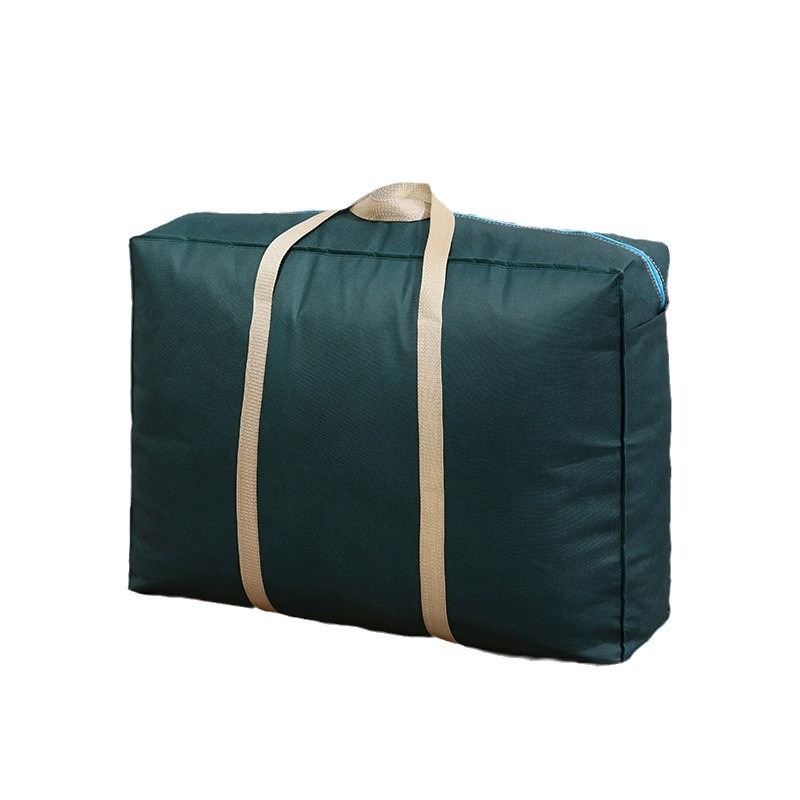 Bolsa de mudanza no tejida Bolsa de almacenamiento de colcha doméstica de gran capacidad Bolsa de acabado engrosada de color puro Bolsa de lona de temporada de graduación