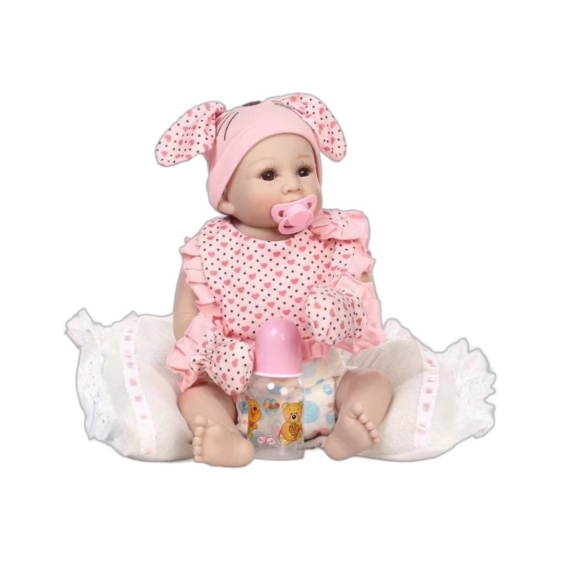 55 cm comercio exterior muñeca de simulación muñeca de silicona muñeca doméstica muñeca de baño