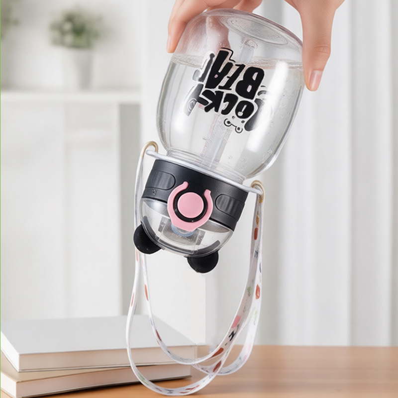 Taza de agua no se rompe niñas de alto valor facial de gran capacidad barril de barril de gran capacidad de alto valor facial de alta temperatura taza de estómago grande image 5