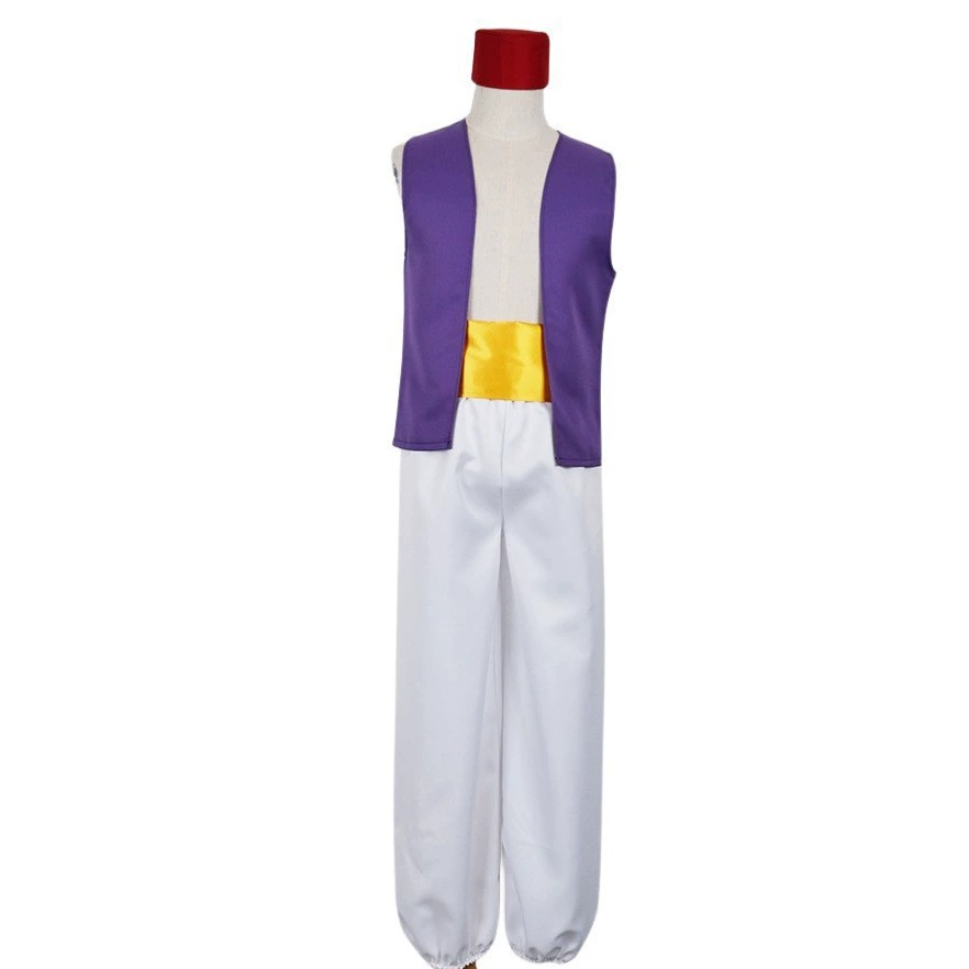 Тысяча и одна ночь Аладдин волшебная лампа COS дети Аладдин принц Костюм Полный комплект косплей одежда