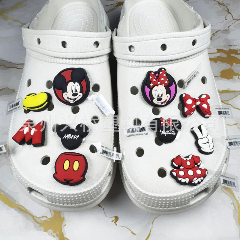 4mm Thick high quality Hole Shoes Flower Shoe Buckle Amazon in stock Cute Animal Mickey Mouse Shoe Accessories Buckle 4mm Thick high quality Hole Shoes Flower Shoe Buckle Amazon in stock Cute Animal Mickey Mouse Shoe Accessories Buckle
