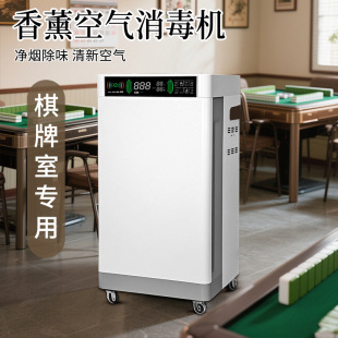 Aromatherapy Air Disinfection Machine for Chess and Card Rooms, Ozone Ultraviolet Household Second-Hand Smoke Removal Formaldehyde Air Purifier