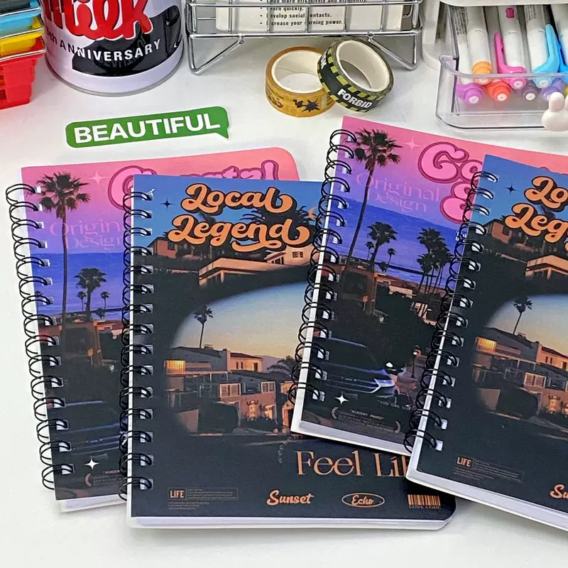 Laptop for students, teaching book, tear-off sheet, scheduler