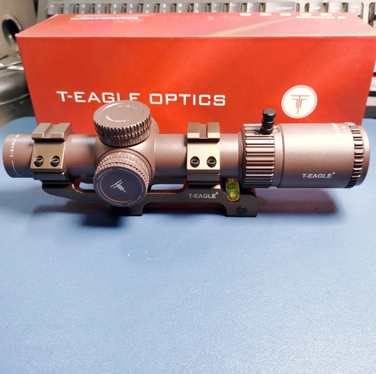Visión nocturna, vista rápida de gran angular de pared delgada i Telescopio cruzado de alta definición 1.2-6 veces i modelo de espejo de juguete de tirachinas