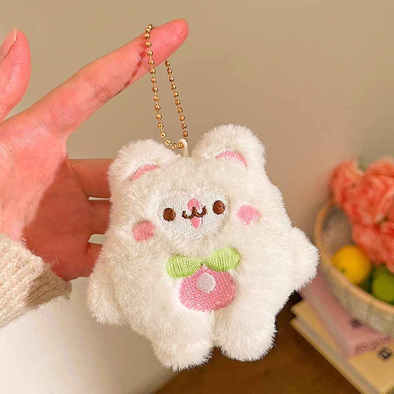 Pequeños regalos para actividades promocionales, puestos de mercado nocturno, lindos colgantes de peluche, juguetes decorativos, muñecos para mochila, llaveros