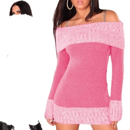 Suéter de Mujer con Bloques de Color y Botones Decorativos, Superventas en eBay, Amazon y WISH 2025, Modelo 3091