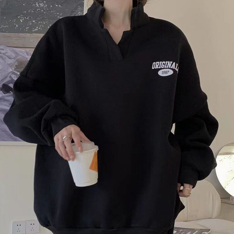 卫衣卫裤套装女2025年秋冬新款加绒炸街时尚休闲跑步运动服两件套|undefined