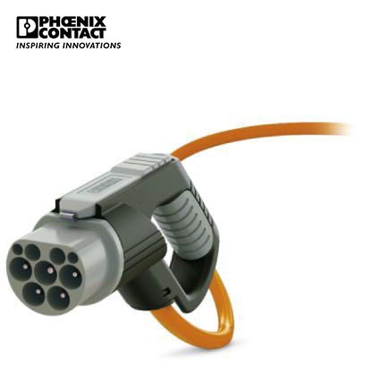 菲尼克斯AC充电电缆EV-GBM3C-3AC32A-5,0M6,0ESOC006