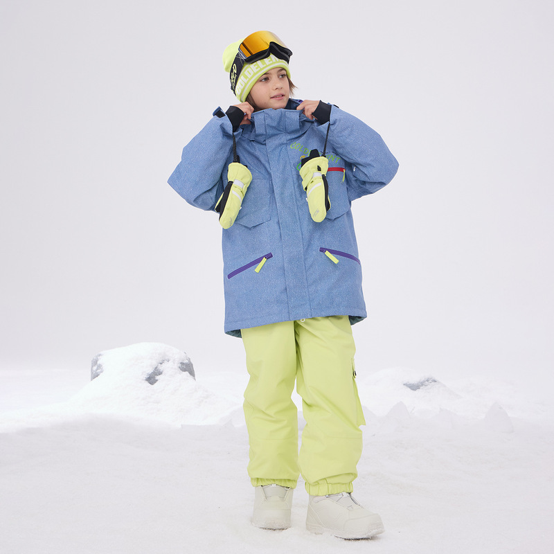 Cold Element Kidsren's Ski Clothing and Pants, Outdoor Warm Winter Snow Jacket, Men's and Women's Versatile Single and Double Board Ski Clothing Cold Element Kidsren's Ski Clothing and Pants, Outdoor Warm Winter Snow Jacket, Men's and Women's Versatile Single and Double Board Ski Clothing