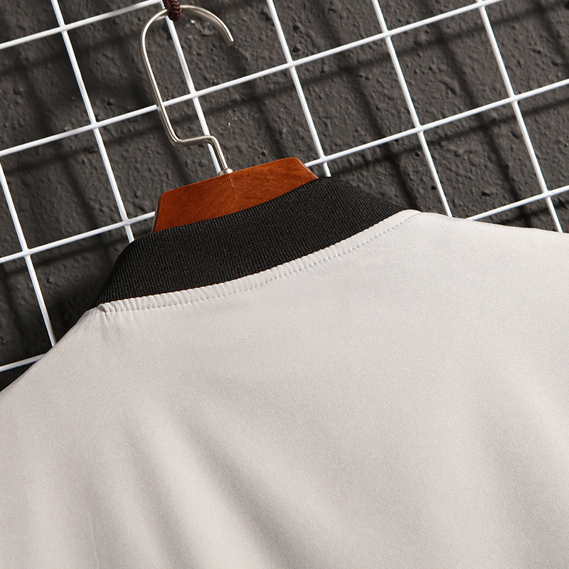 Chaqueta de los hombres nueva juventud casual ropa de cuello de béisbol chaqueta delgada coreana de los hombres de moda abrigo Delgado comercio exterior