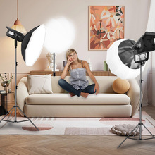 热销直播太阳灯300W直播灯 高亮度可调节可APP控制遥控器调节