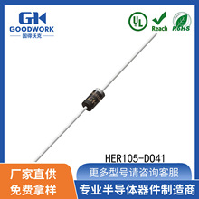 HER105  DO-41��װ 1A400V GOODWORK�̵��ֿ� ֱ�� ��Ƶ������