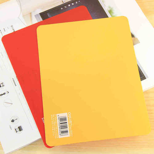 Deli 9353 writing pad exam paper copy a4 plastic pad cardboard 297*210mm wholesale
